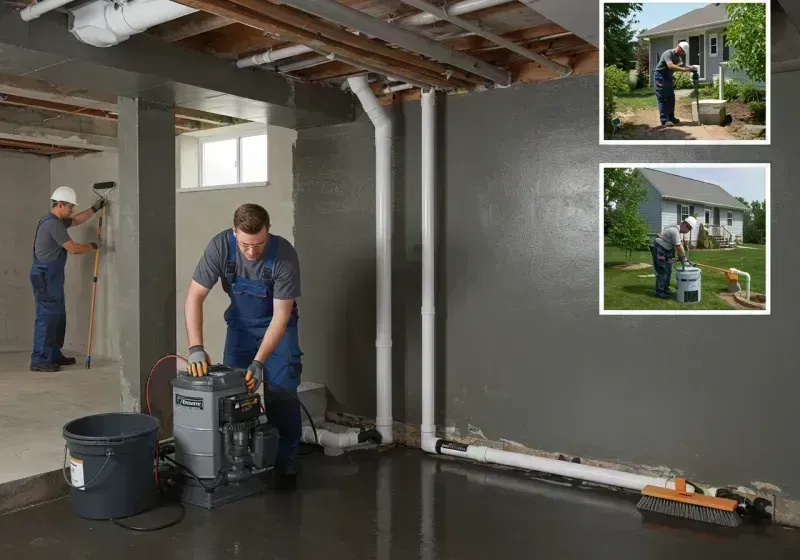 Basement Waterproofing and Flood Prevention process in Jo Daviess County, IL